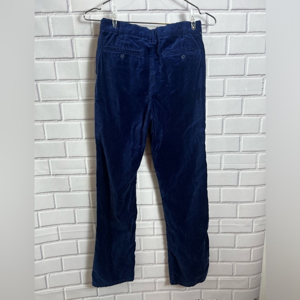 GYMBOREE girls velvet blue straight jeans /size 12 - Picture 5 of 7